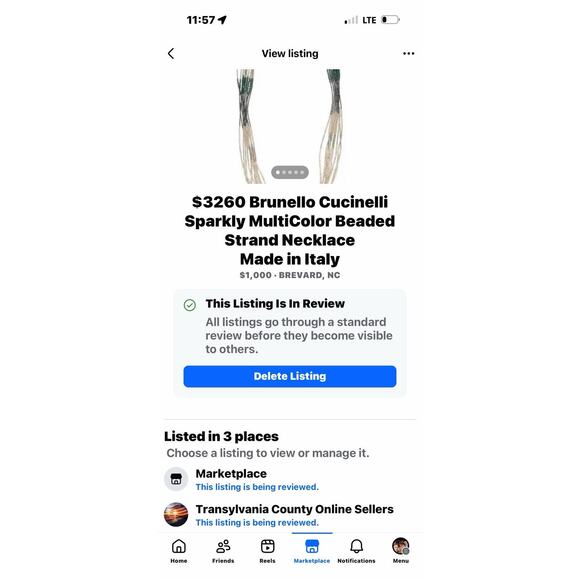 NWT $3260 Brunello Cucinelli Multi-Color Multi-Strand Beaded Ombré Necklace - Picture 3 of 6